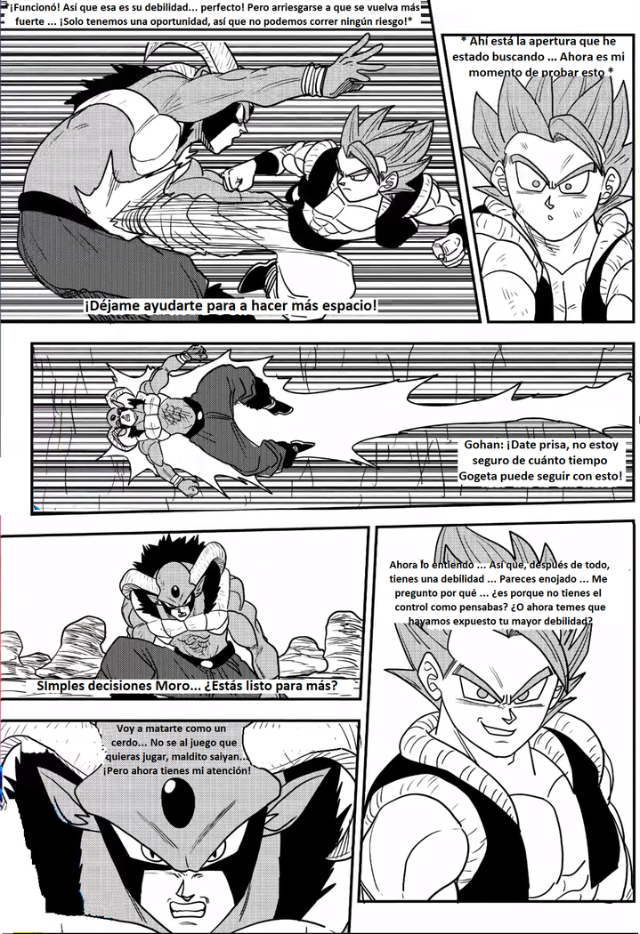 Beyond Dragon Ball Super: Gogeta Vs Moro Begins!