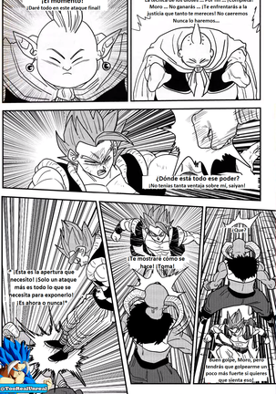 Beyond Dragon Ball Super: Gogeta Vs Moro Begins! Page #40