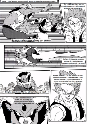 Beyond Dragon Ball Super: Gogeta Vs Moro Begins! Page #36