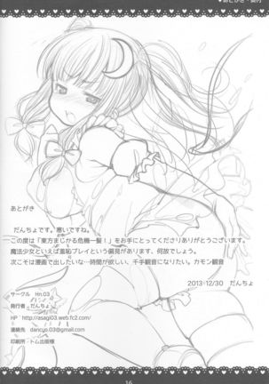 東方まじかる危機一髪! Page #15