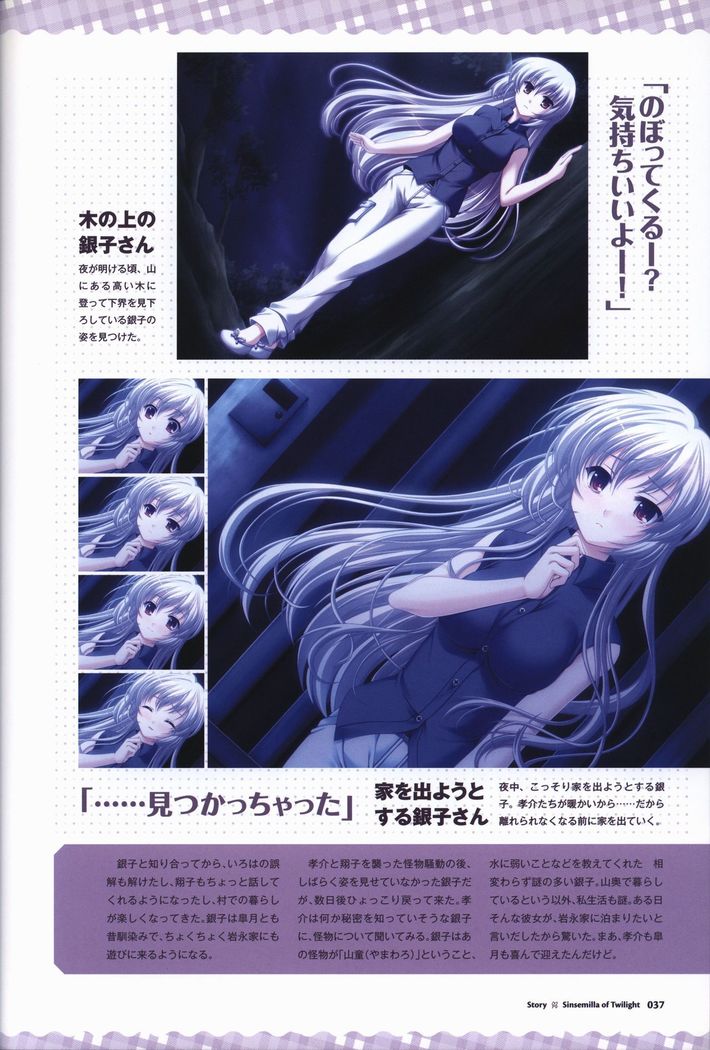 Tasogare no Sinsemilla Official Visual Fan book
