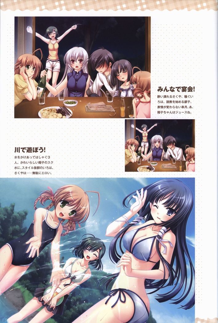 Tasogare no Sinsemilla Official Visual Fan book