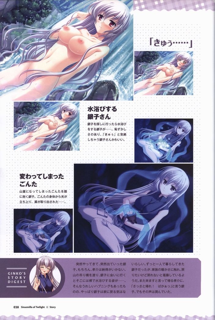 Tasogare no Sinsemilla Official Visual Fan book