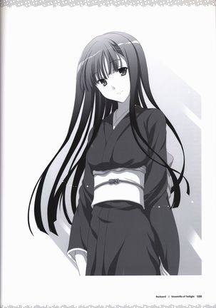 Tasogare no Sinsemilla Official Visual Fan book Page #113