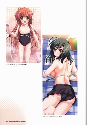 Tasogare no Sinsemilla Official Visual Fan book Page #86