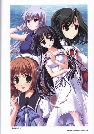 Tasogare no Sinsemilla Official Visual Fan book Page #77