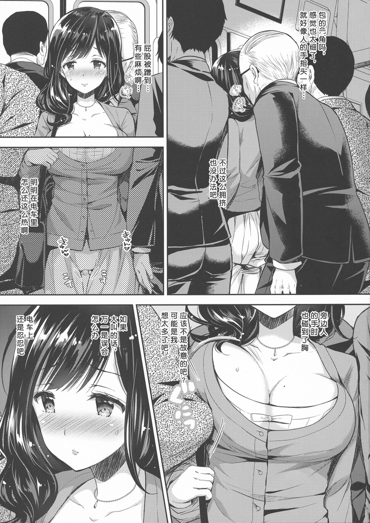 Chijoku no Chikan Densha 3 ~Hitozuma Shanai Kyousei Junyuu~