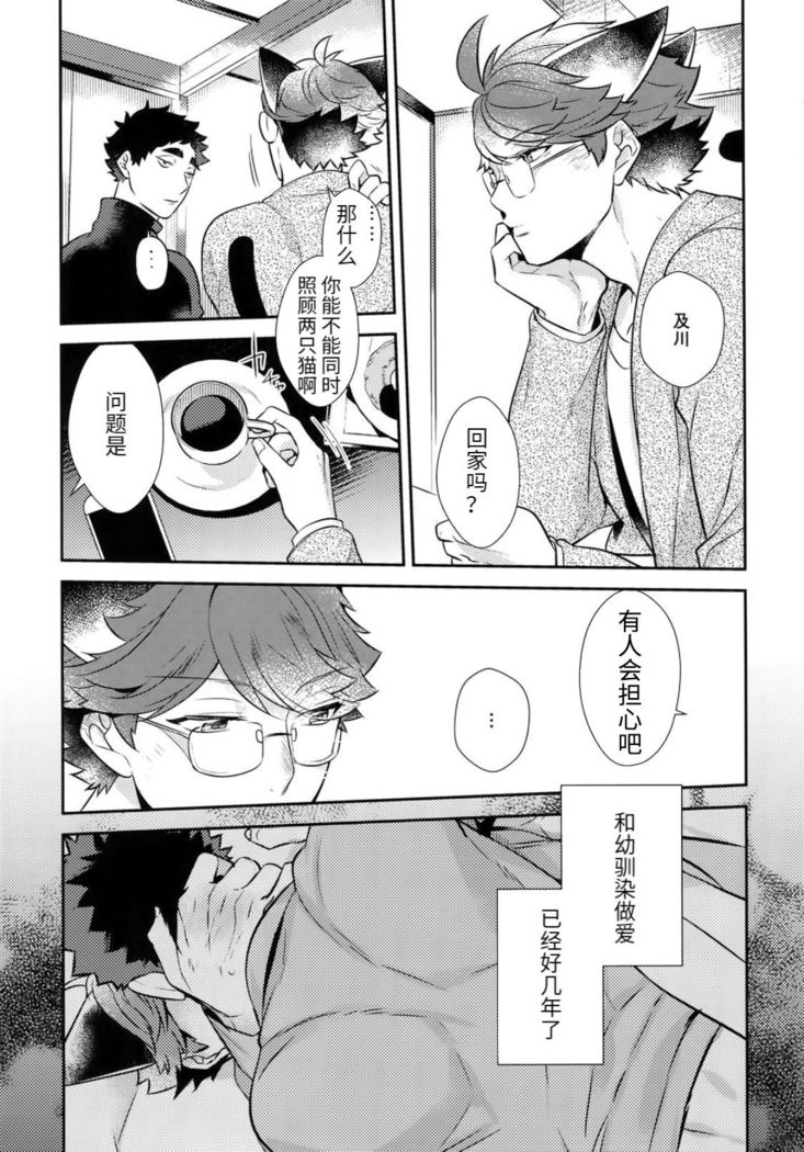 (C92) [Rototika (Kamishi Yue)] Iwa-chan no Neko ni Naritai ~Chibi Hen~ | 我想成为小岩的猫~小猫番外篇~ (Haikyuu!!) [Chinese] [Incomplete]