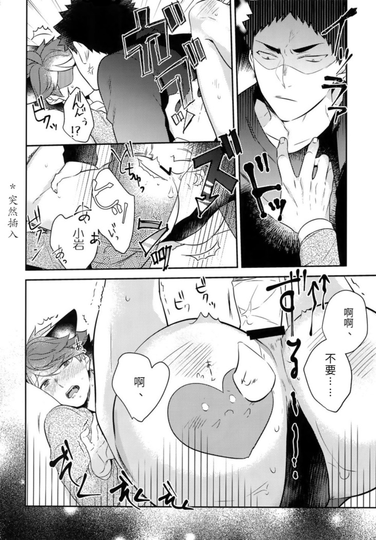 (C92) [Rototika (Kamishi Yue)] Iwa-chan no Neko ni Naritai ~Chibi Hen~ | 我想成为小岩的猫~小猫番外篇~ (Haikyuu!!) [Chinese] [Incomplete]