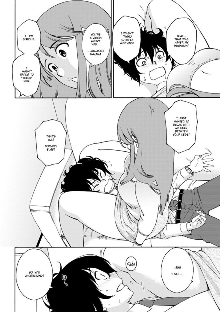 Otogawa-san to Hasamare Kachou | Otogawa-san and The Manager between Her thighs