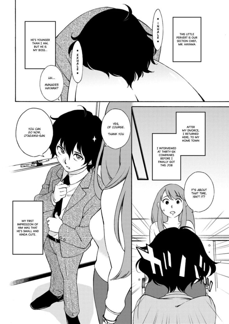 Otogawa-san to Hasamare Kachou | Otogawa-san and The Manager between Her thighs