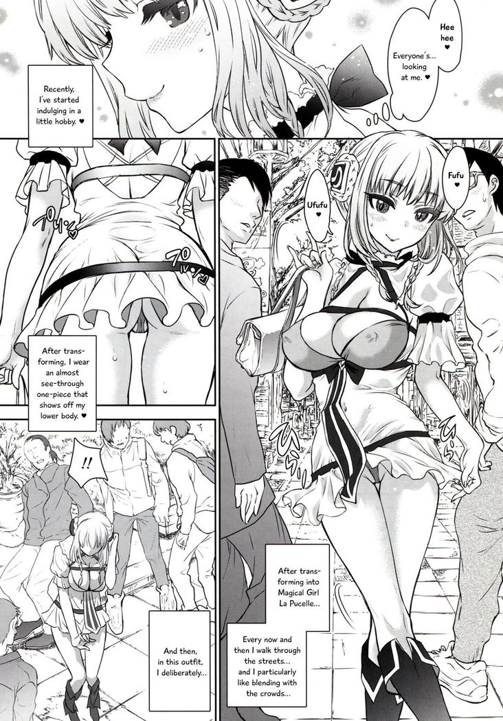 La Pucelle ga Chikan Densha de Lapulapu Shichau Hon