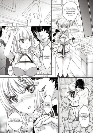 La Pucelle ga Chikan Densha de Lapulapu Shichau Hon Page #13