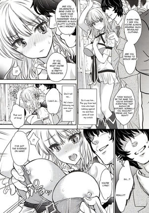 La Pucelle ga Chikan Densha de Lapulapu Shichau Hon Page #14