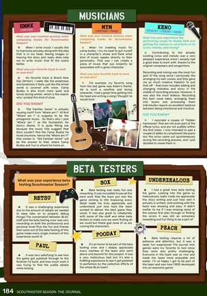 Camp Buddy Scoutmaster Season The Journal Page #183