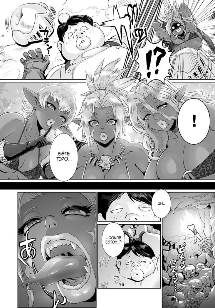 Orc Musume wa Ikemen ga Osuki | Las chicas orco aman a los tipos guapos