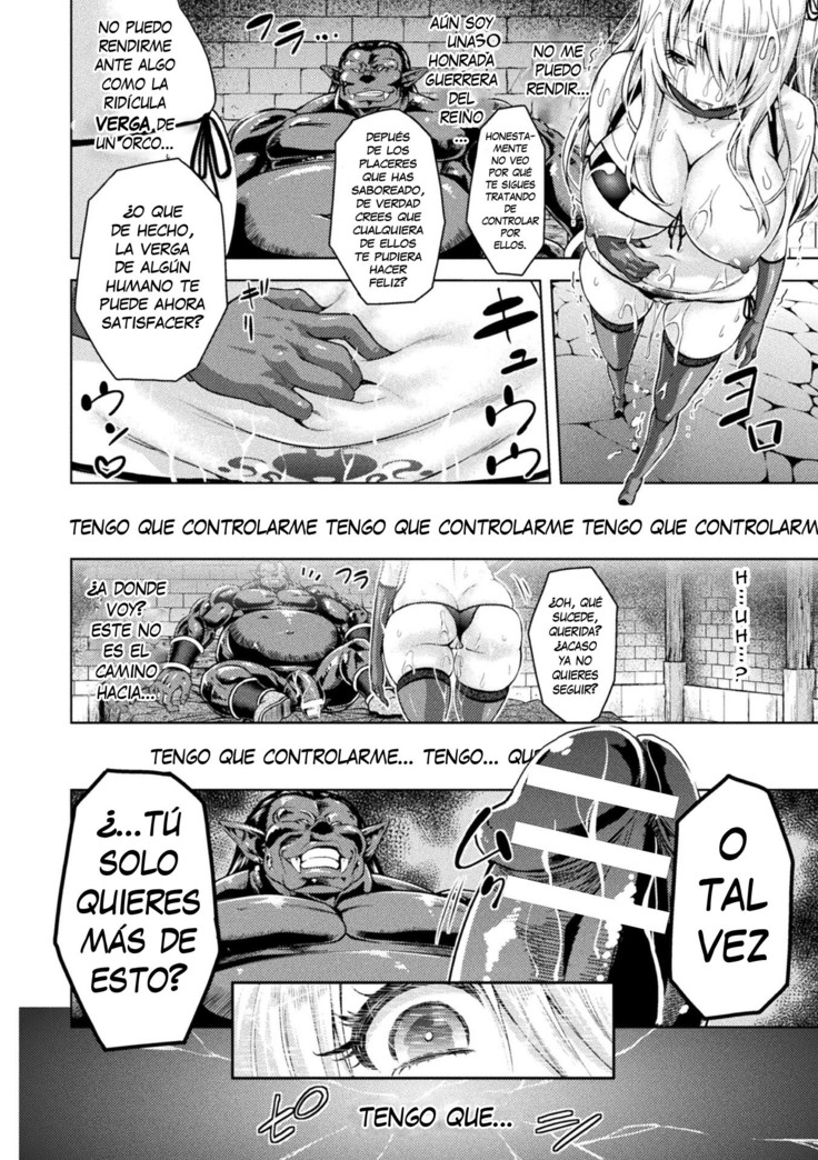 Erona -Orc no Inmon ni Okasareta Onna Kishi no Matsuro-   Erona -La Caída de una Hermosa Guerrera Maldecida con la Lasciva Marca de un Orco- Cap. 1-3