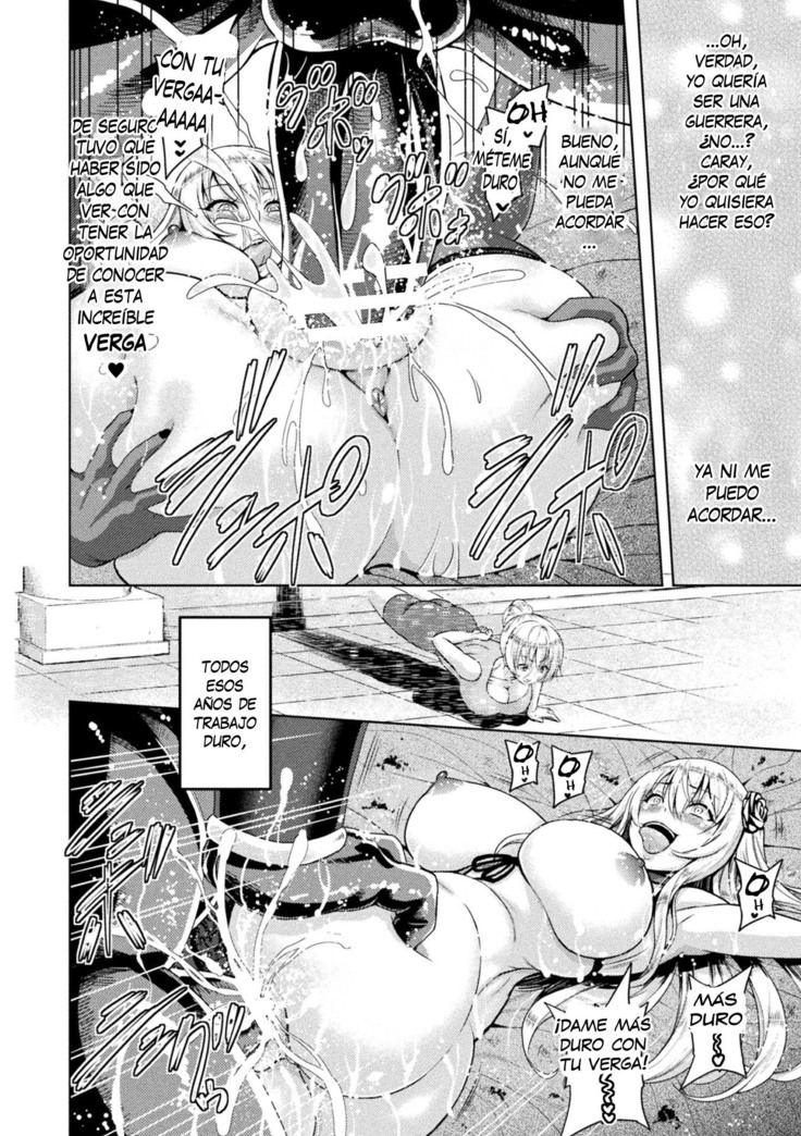 Erona -Orc no Inmon ni Okasareta Onna Kishi no Matsuro-   Erona -La Caída de una Hermosa Guerrera Maldecida con la Lasciva Marca de un Orco- Cap. 1-3