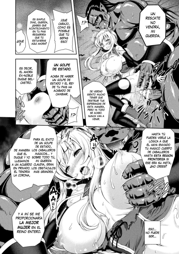 Erona -Orc no Inmon ni Okasareta Onna Kishi no Matsuro-   Erona -La Caída de una Hermosa Guerrera Maldecida con la Lasciva Marca de un Orco- Cap. 1-3