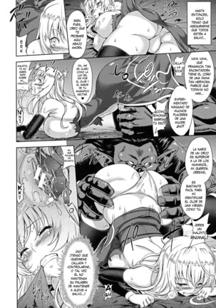 Erona -Orc no Inmon ni Okasareta Onna Kishi no Matsuro-   Erona -La Caída de una Hermosa Guerrera Maldecida con la Lasciva Marca de un Orco- Cap. 1-3 - Page 15