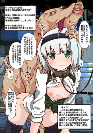 Konpaku Youmu no Ero Trap Dungeon Page #46