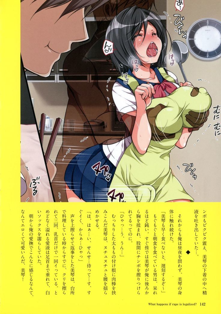 Kyousei Haramase Gouhouka!!! Rape ga Gouhouka saretara Nippon wa dou Narimasu ka?