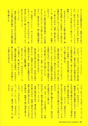 Kyousei Haramase Gouhouka!!! Rape ga Gouhouka saretara Nippon wa dou Narimasu ka? Page #145