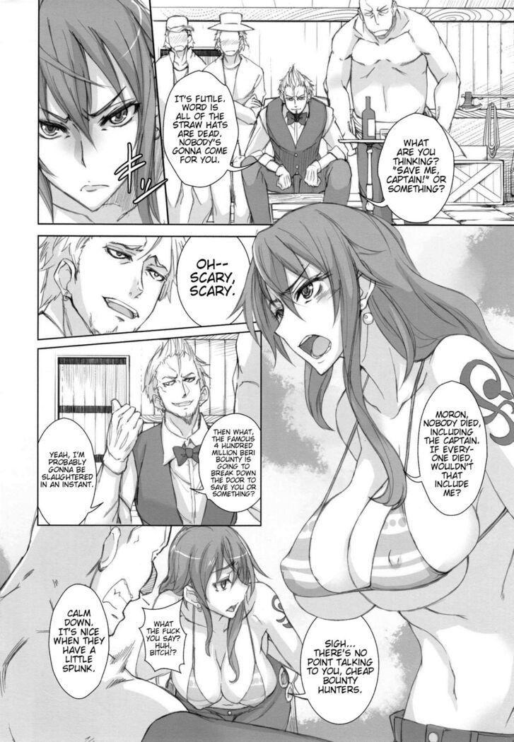 (C82) [Majimeya (isao)] GrandLine Chronicle 2 Rainyuu | GrandLine Chronicle 2 - Thunder-Tits (One Piece) [English] {doujin-moe.us}