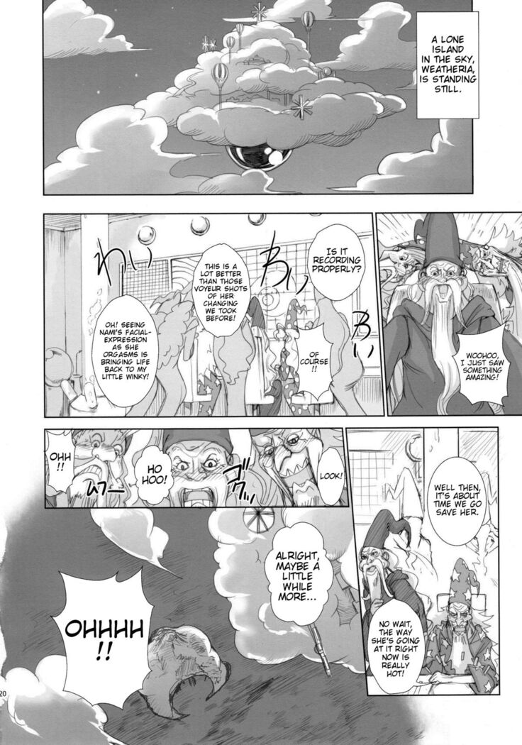 (C82) [Majimeya (isao)] GrandLine Chronicle 2 Rainyuu | GrandLine Chronicle 2 - Thunder-Tits (One Piece) [English] {doujin-moe.us}