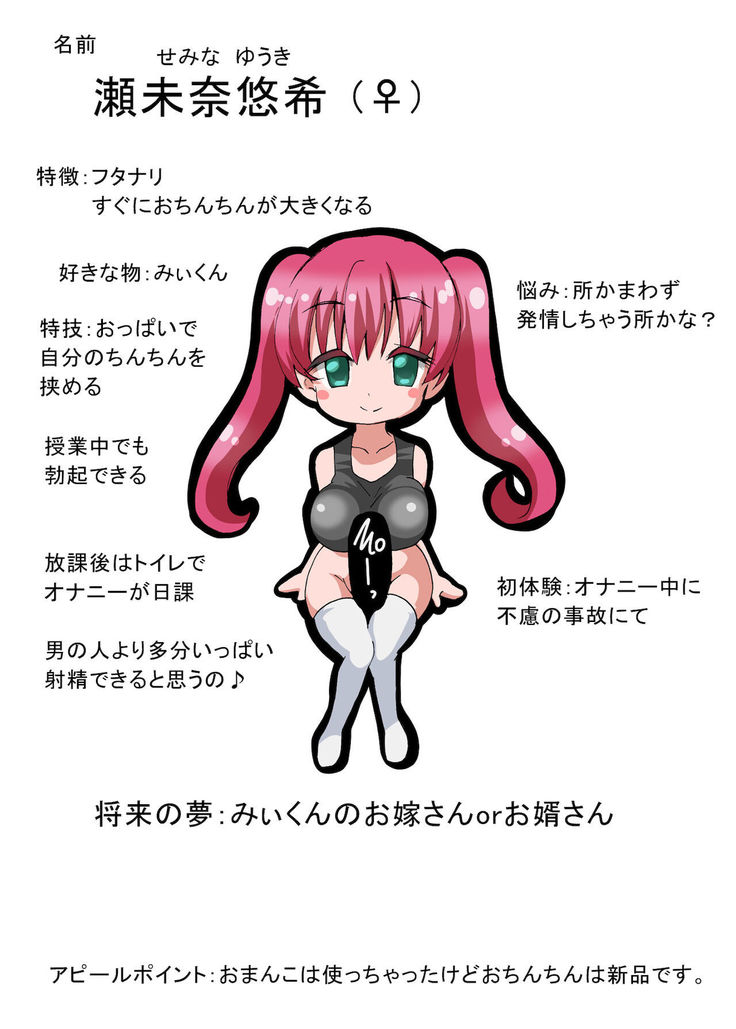 Futanari-chan wa mada Doutei