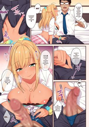 Kuro Gal Bitch no Shasei Kanri!? ~Shasei shitara Jinsei Tsumun desu ga~ | A Dark-Skinned Gal Bitch's Orgasm Control!? ~If You Cum Your Life Is Over~ Page #5