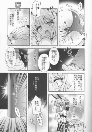 On'na kishi no kagai katsudō (Mahou Shoujo Ikusei Keikaku Page #9