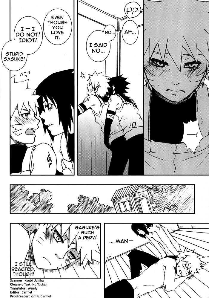 Bite (NARUTO) [Sasuke X Naruto] YAOI -ENG-