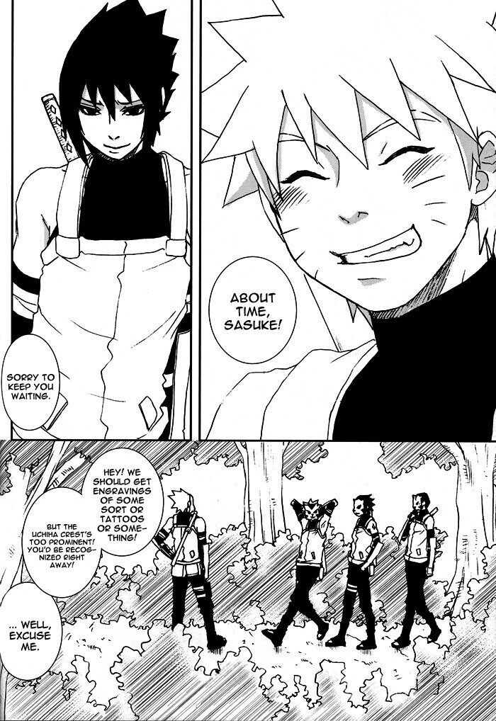 Bite (NARUTO) [Sasuke X Naruto] YAOI -ENG-
