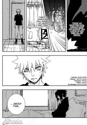 Bite (NARUTO) [Sasuke X Naruto] YAOI -ENG- Page #15