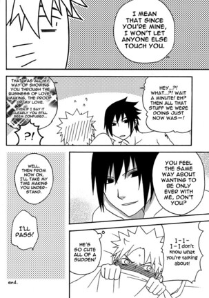 Bite (NARUTO) [Sasuke X Naruto] YAOI -ENG- Page #47