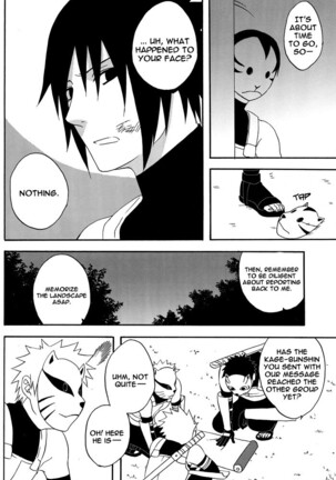 Bite (NARUTO) [Sasuke X Naruto] YAOI -ENG- Page #27