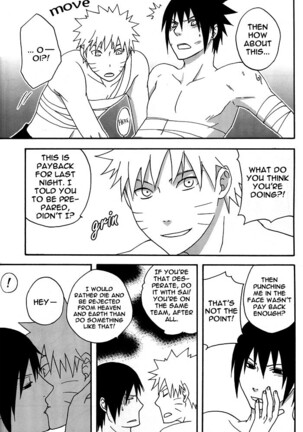 Bite (NARUTO) [Sasuke X Naruto] YAOI -ENG- Page #39