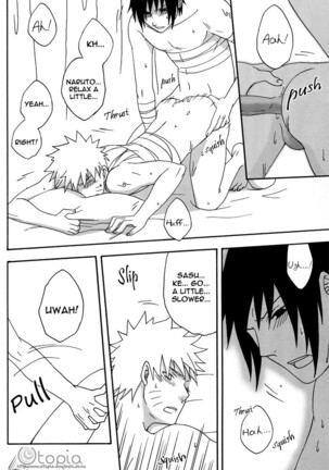 Bite (NARUTO) [Sasuke X Naruto] YAOI -ENG- Page #43