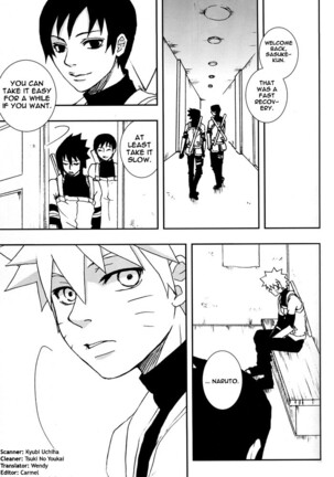 Bite (NARUTO) [Sasuke X Naruto] YAOI -ENG- Page #22