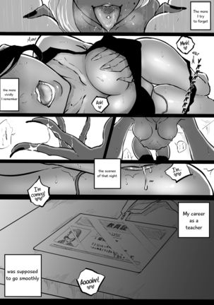 Sparta Sensei ga Oshiego no Bitch Gal ni Ecchi na Koto Sareru Hanashi 2 | The Story of a Strict Teacher Who Got Fucked by Her Gyaru Bitch Student  #2 Page #7