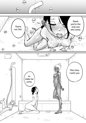 Sparta Sensei ga Oshiego no Bitch Gal ni Ecchi na Koto Sareru Hanashi 2 | The Story of a Strict Teacher Who Got Fucked by Her Gyaru Bitch Student  #2 Page #35