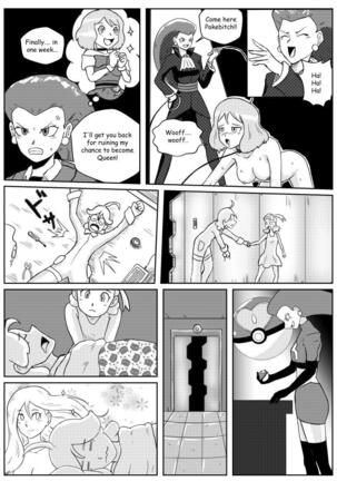 Abuse Serena caught in her own poketrap- Pokemon | pocket monsters hentai Cheating Wife Page #2