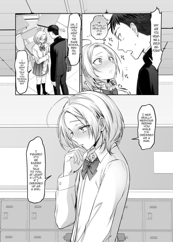 Shoshinsha Josou Danshi ni Osowarete Mita!?