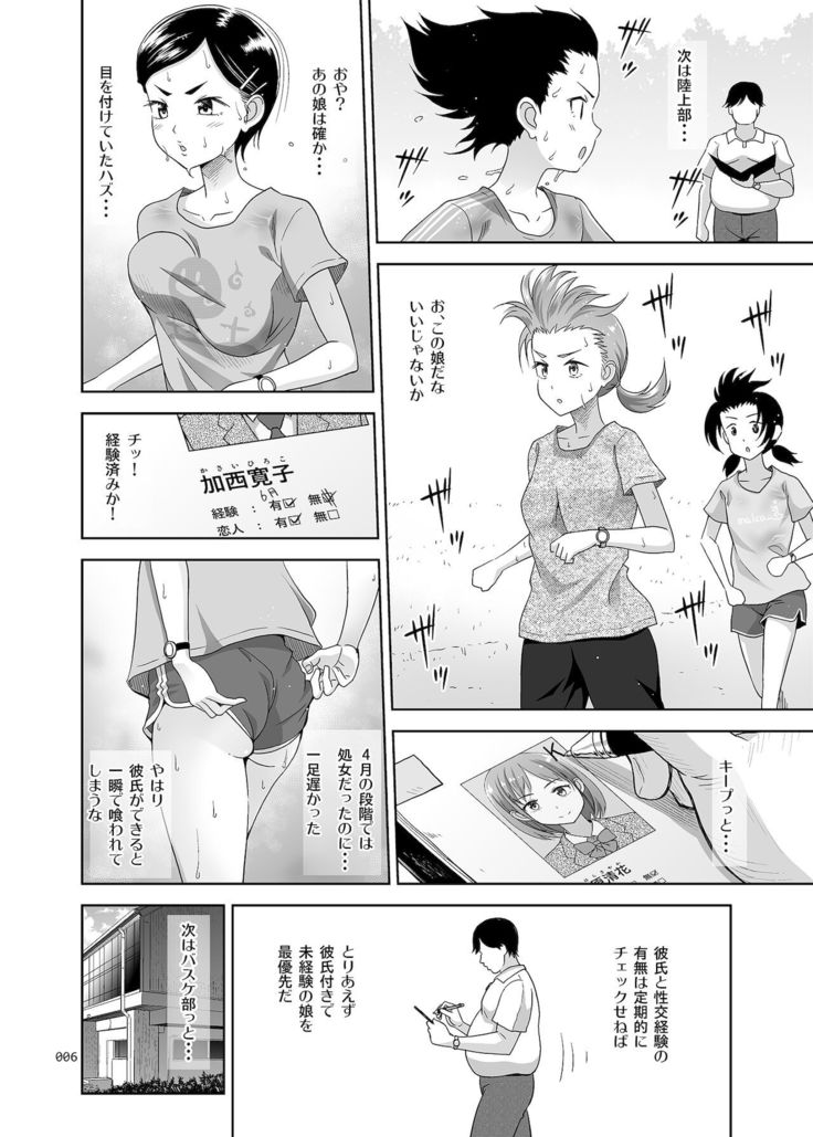 Seishidouin no Oshigoto 3 mushiatsui taiiku sōko de iron'na renshū o shite mitara asedaku ni natta