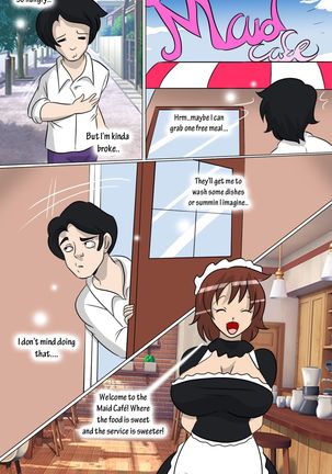 Maid for Sale TG Comic Page #2