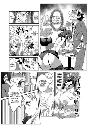 Zettai Fukujuu★3pun Kanojo ~Sekaijuu no Onna no Mata wo Hiraku Tada Hitotsu no Appli~ - Page 11