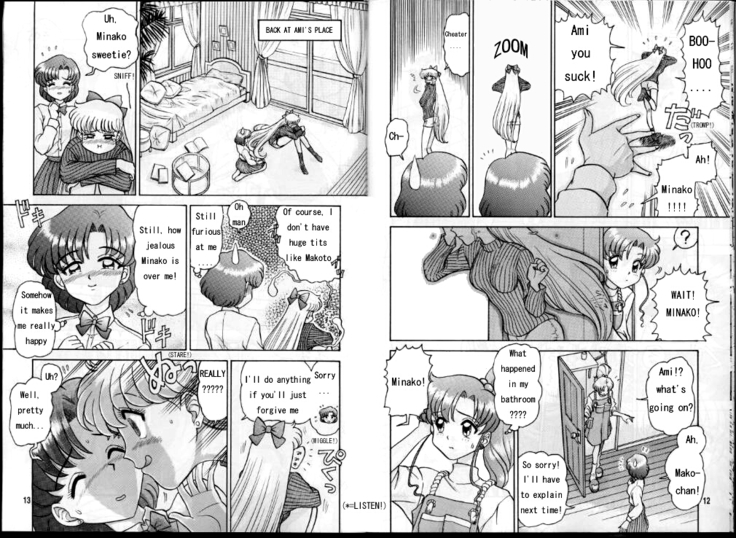 [Kaiten Sommelier (13)] Himitsu no Ami-chan | Ami's Secret Ch. 1-5 (Bishoujo Senshi Sailor Moon) [English] [babbito2k]