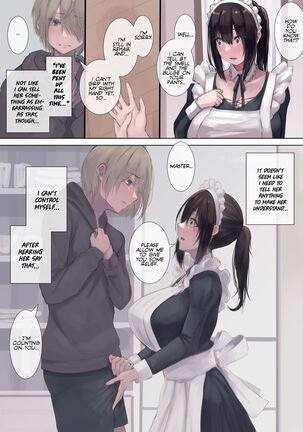 [4390works (Natsuishi Nana)] Gokuama -Yonpakugan No Maid San- | Super Sweet Crazy-eyed Maid [English] [Team Rabu2] Page #7