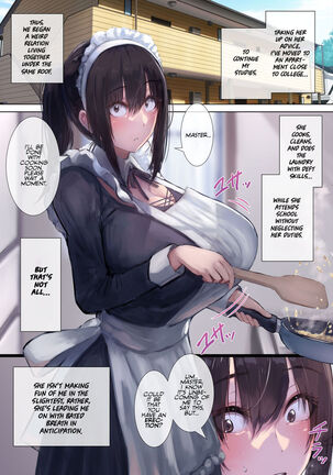 [4390works (Natsuishi Nana)] Gokuama -Yonpakugan No Maid San- | Super Sweet Crazy-eyed Maid [English] [Team Rabu2] Page #6